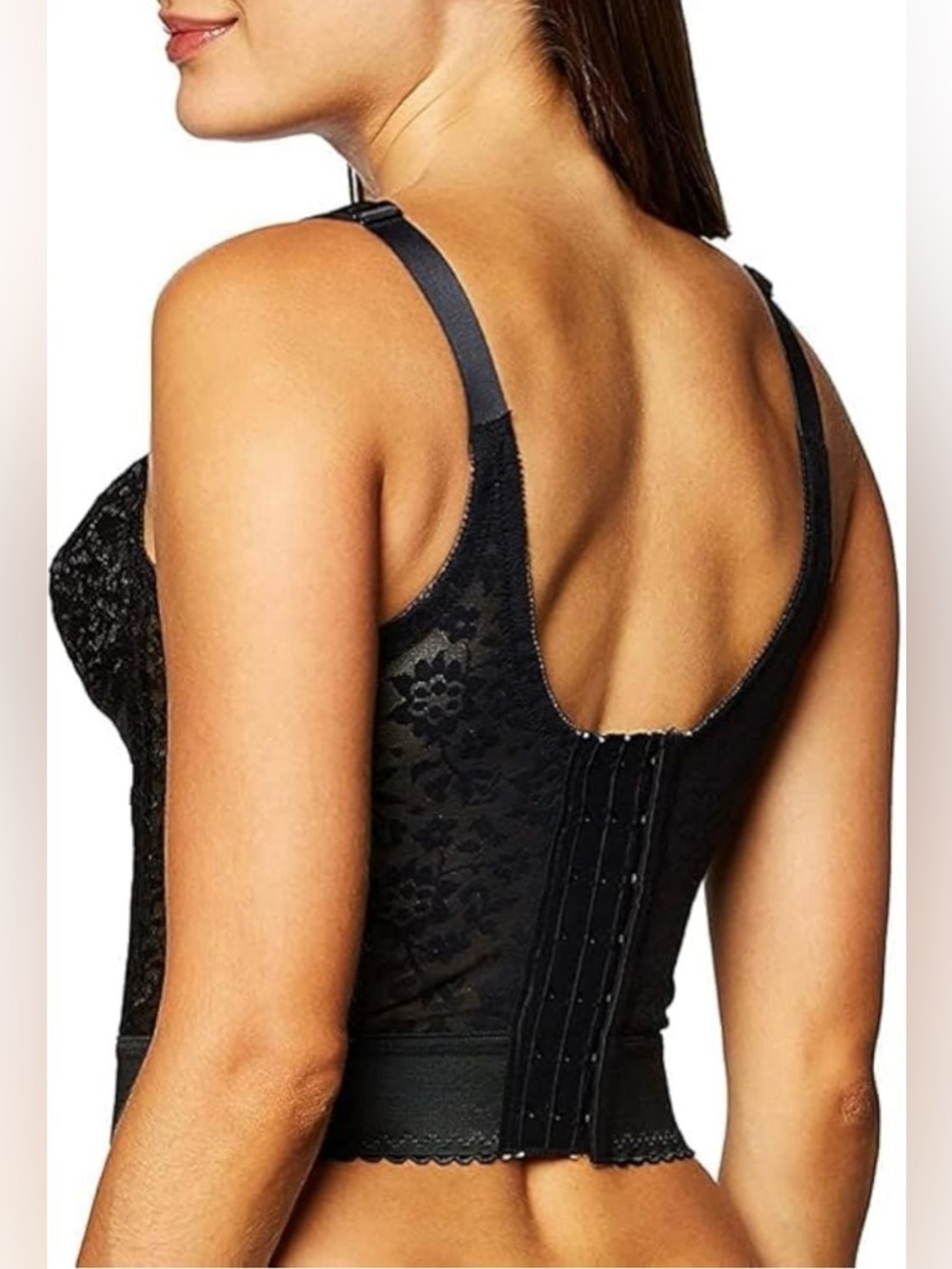 ❤️🔥 RAGO Longline Wireless Expandable Cup Bra Retro Vintage Madmen - Picture 2 of 7